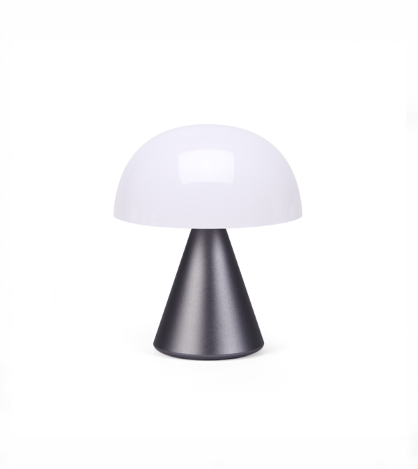 lampara portatil gris