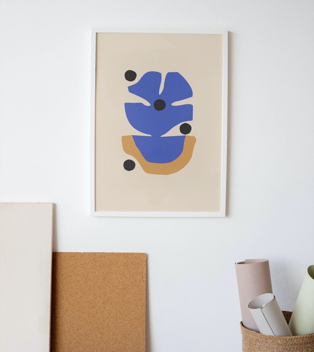 Lámina Flor Azul - Imagen 3