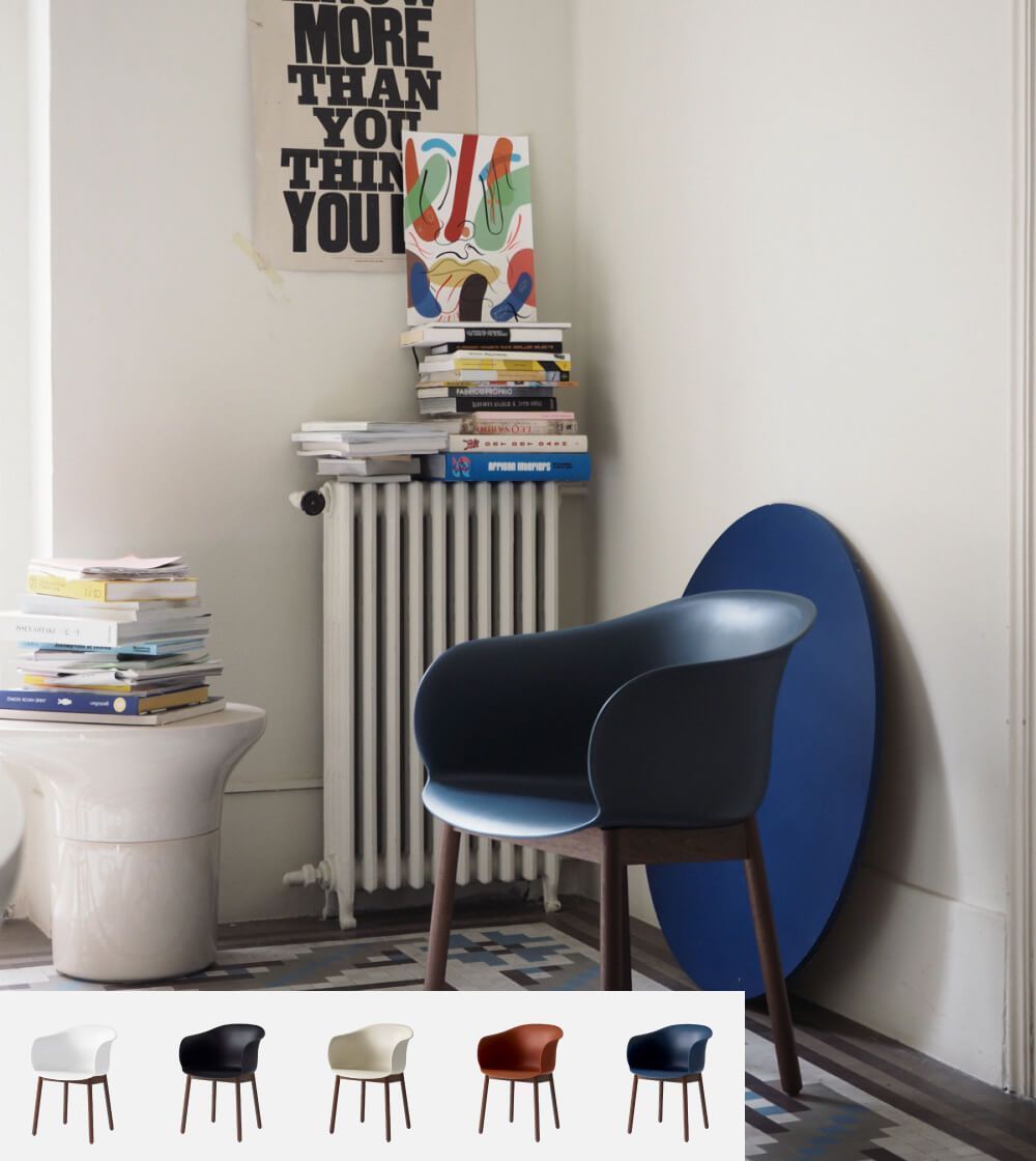 Silla Elefy JH30 Walnut - Imagen 2