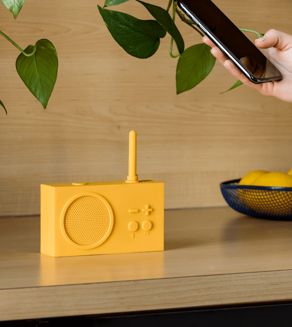 Radio Bluetooth Tykho Amarilla - Imagen 3