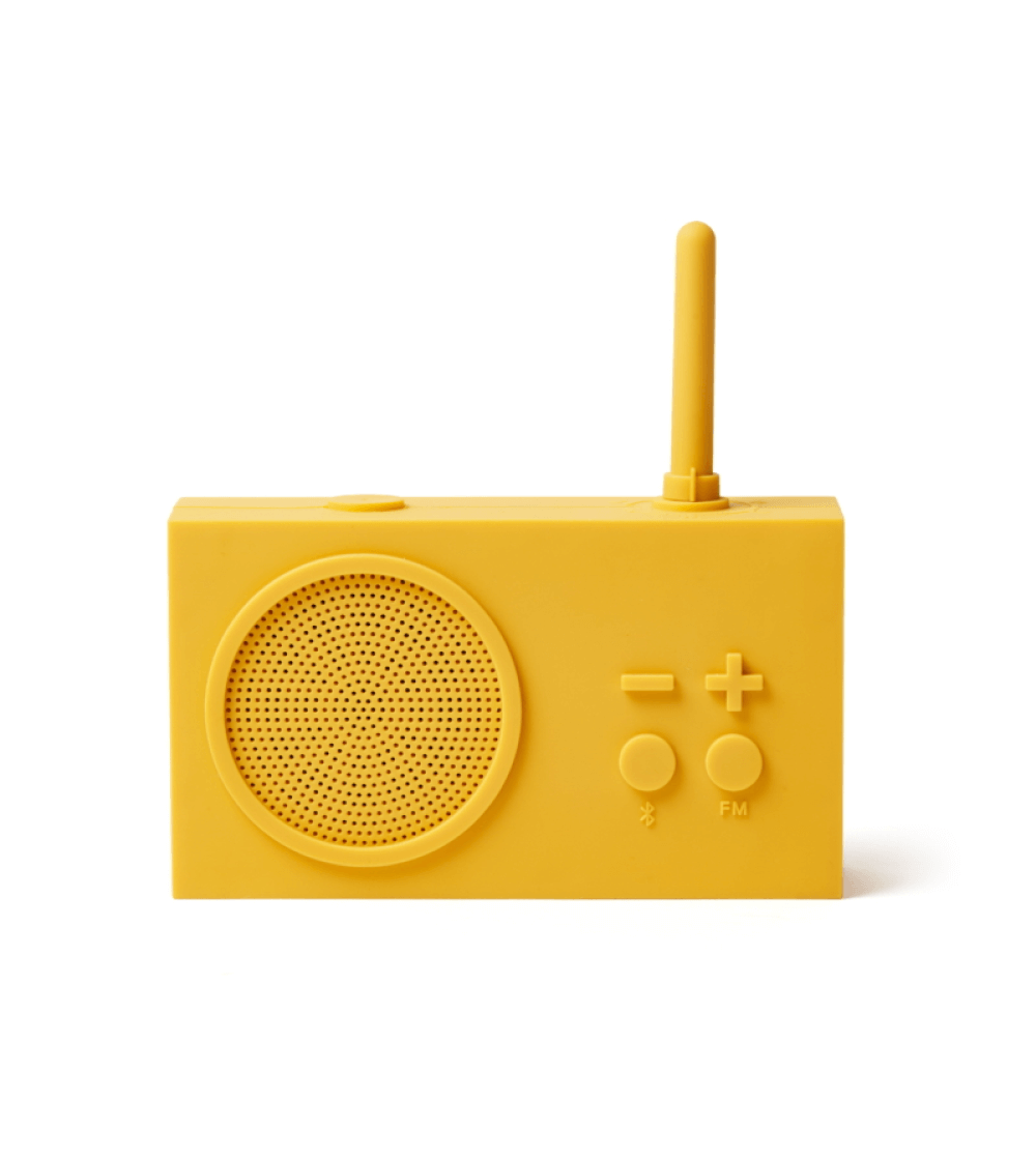 Radio Bluetooth Tykho Amarilla