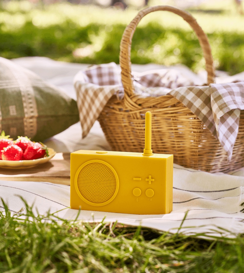 Radio Bluetooth Tykho Amarilla - Imagen 2