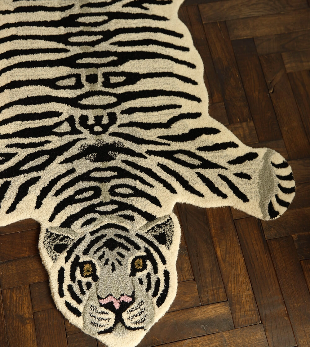 Alfombra Snowy Tiger - Imagen 6