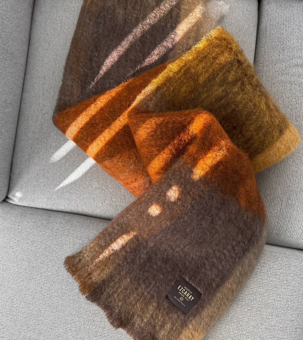 Manta Mohair Cuadros Nº9210 - Imagen 6