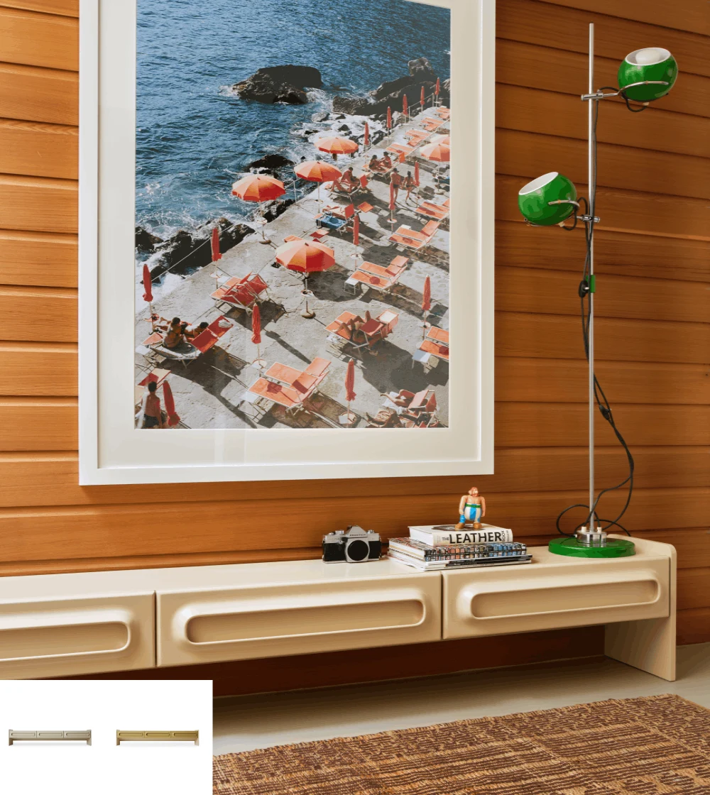 cajonera mueble bajo space lowboard de hkliving estilo retro