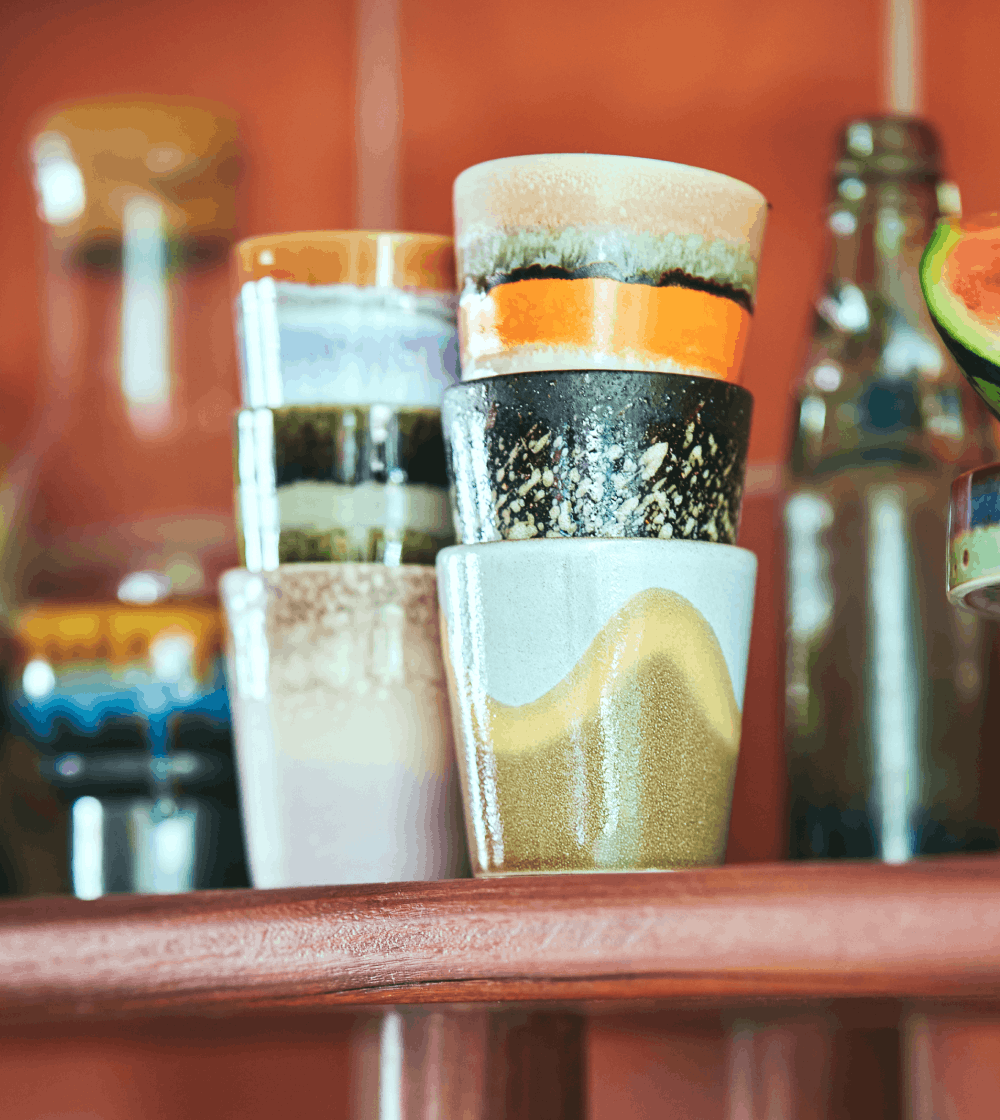 70s Ceramics: Vasos Mug Elements Set/6 - Imagen 2