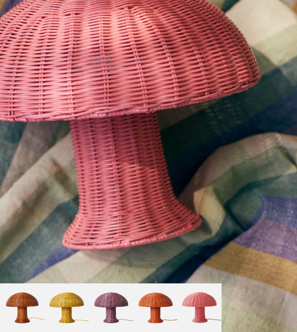 Lámpara Rattan - Imagen 2