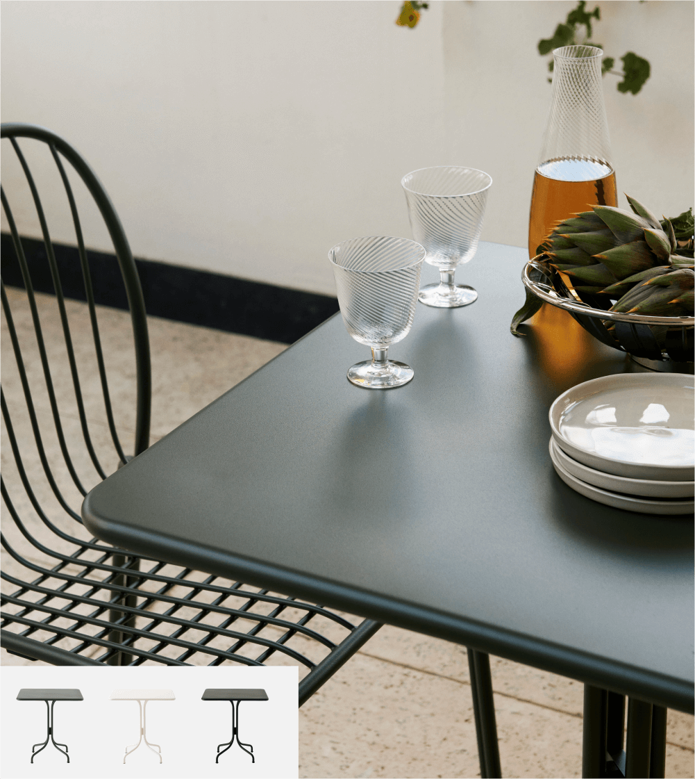 Mesa Thorvald SC97 Square 70x70 - Imagen 2