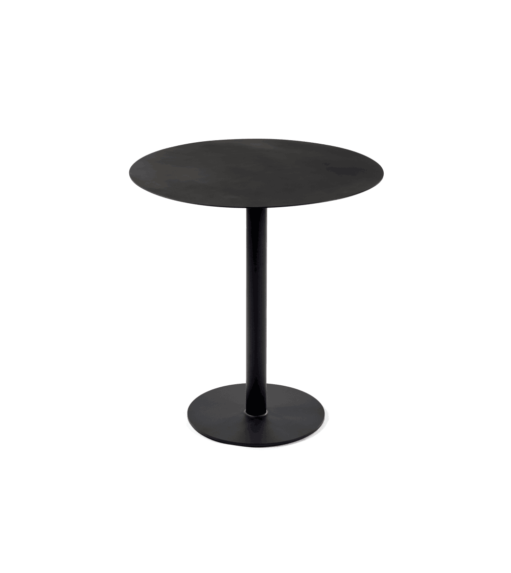 Mesa Bistro Table Round 01 Black