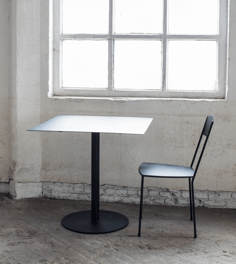 Mesa Bistro Table Cuadrada Black - Imagen 2