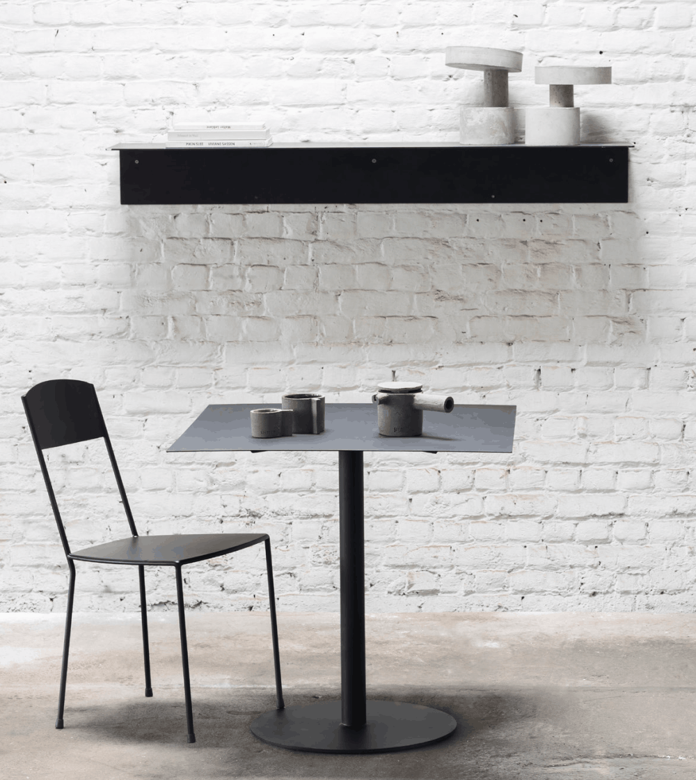 Mesa Bistro Table Cuadrada Black - Imagen 3