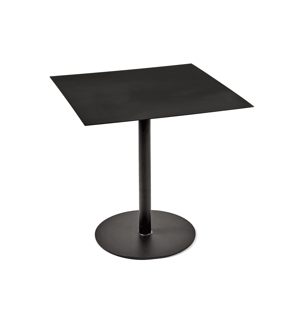 Mesa Bistro Table Cuadrada Black