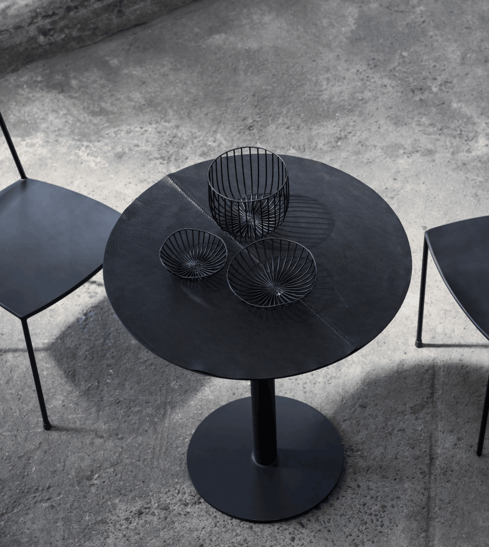 Mesa Bistro Table Round 02 Black - Imagen 3