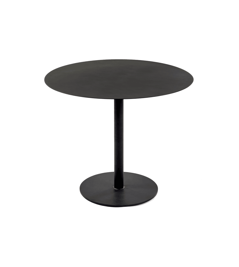Mesa Bistro Table Round 02 Black