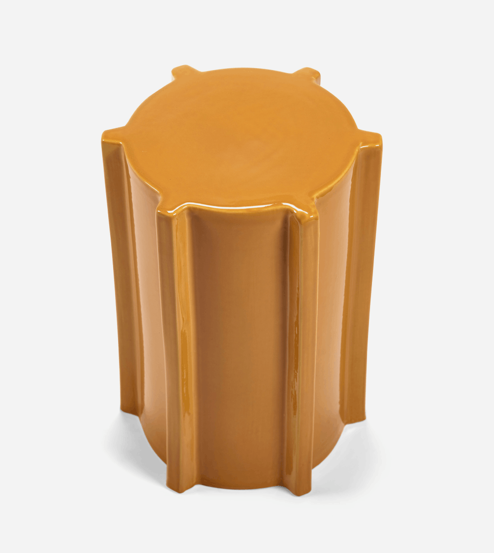 Mesa Pawn Geometrical Ocre - Imagen 4