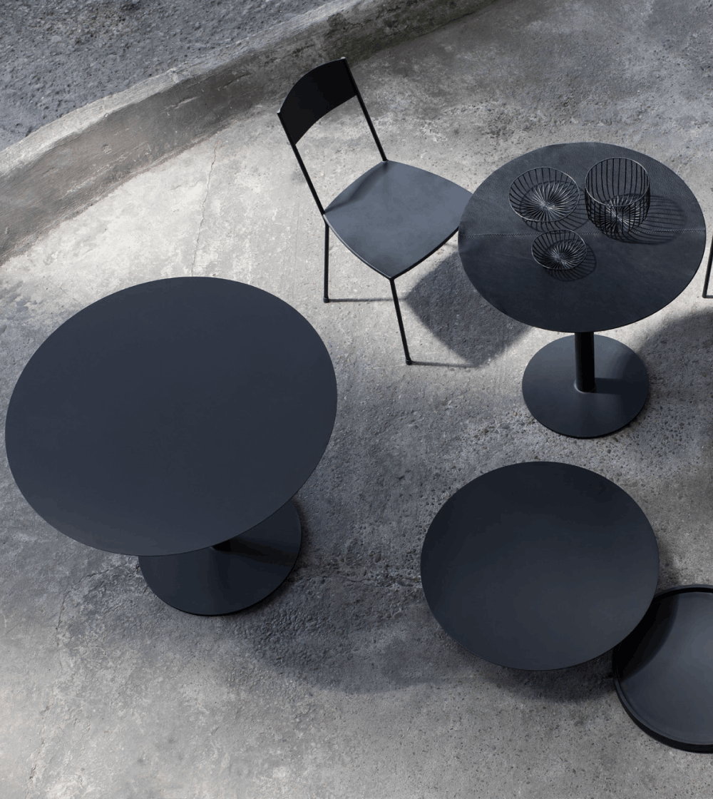 Mesa Bistro Table Round 02 Black - Imagen 5