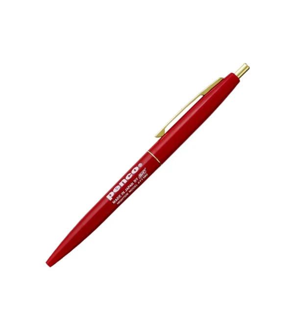 bolígrafo Knock Ballpoint Pen rojo de Penco