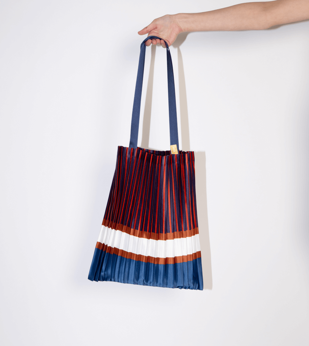 Chiavari Plissè Tote Bag - Imagen 3