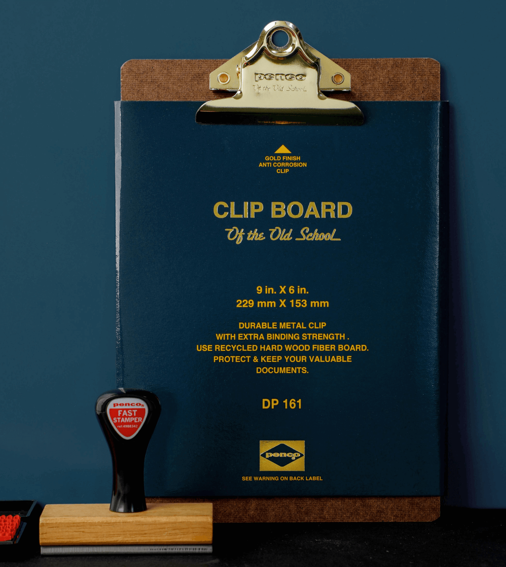 Clipboard O/S A5 Gold - Imagen 3