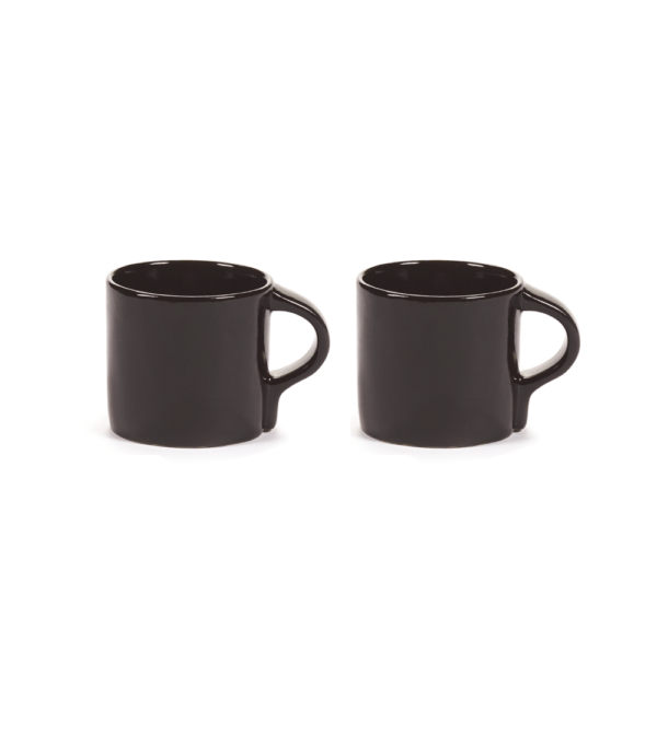tazas para café negras
