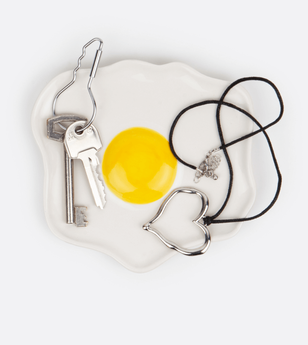 Bandeja Trinket Fried Egg - Imagen 4