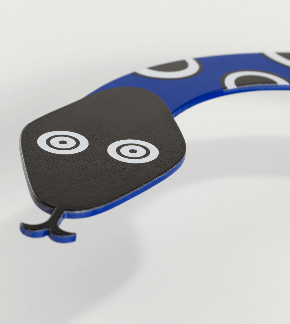 Escultura de Pared Metal Wall Relief Magic Snake - Imagen 4