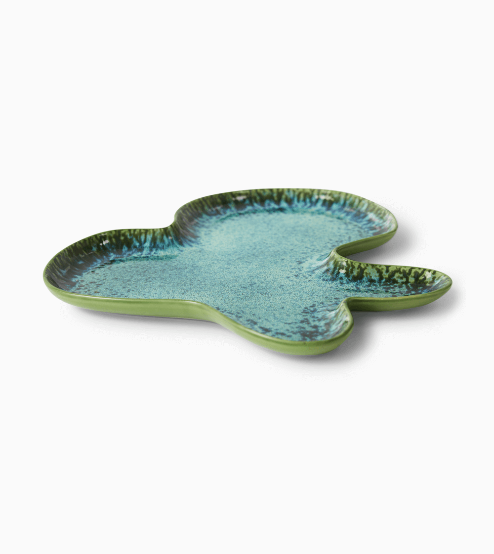 Plato Shell Teal - Imagen 4
