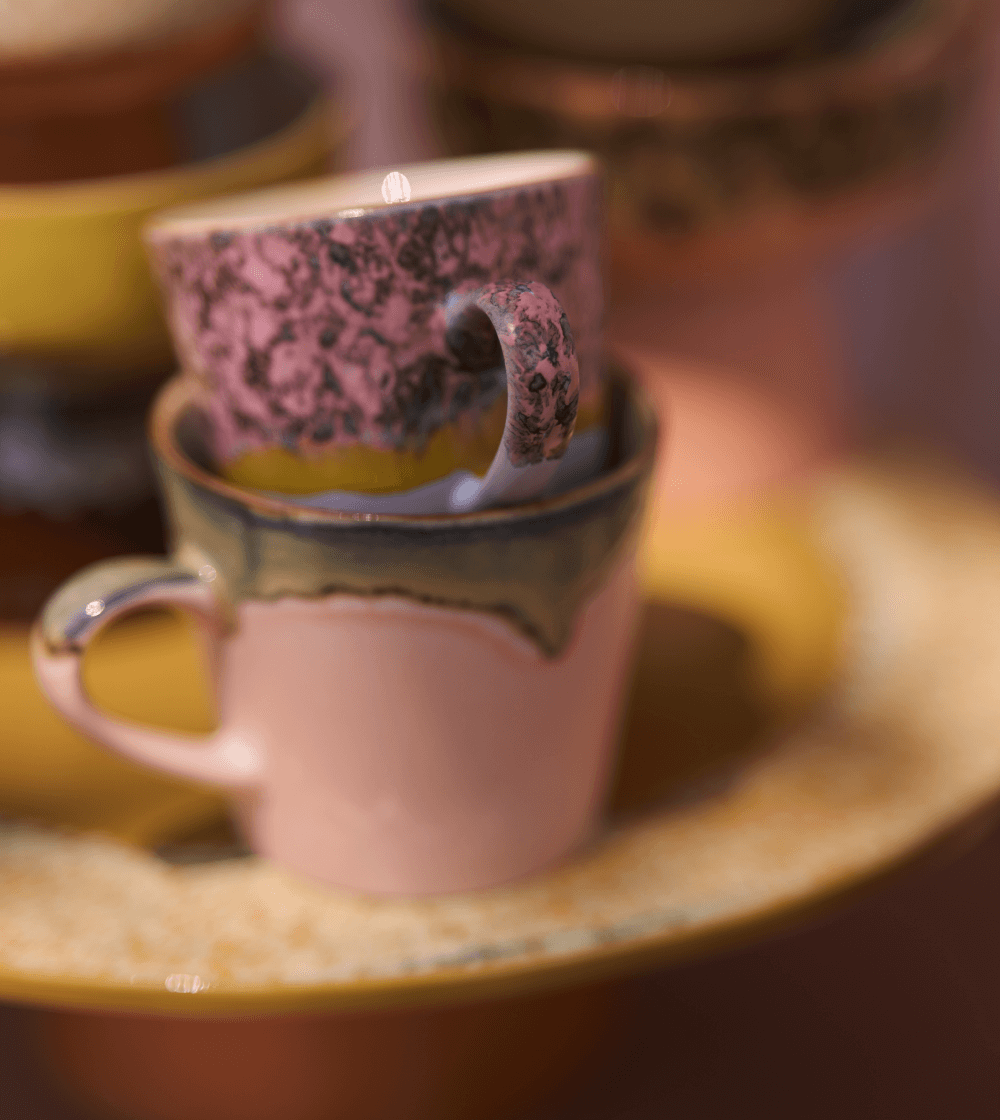 70s Ceramics: Tazas Americano Radiant Set/4 - Imagen 2