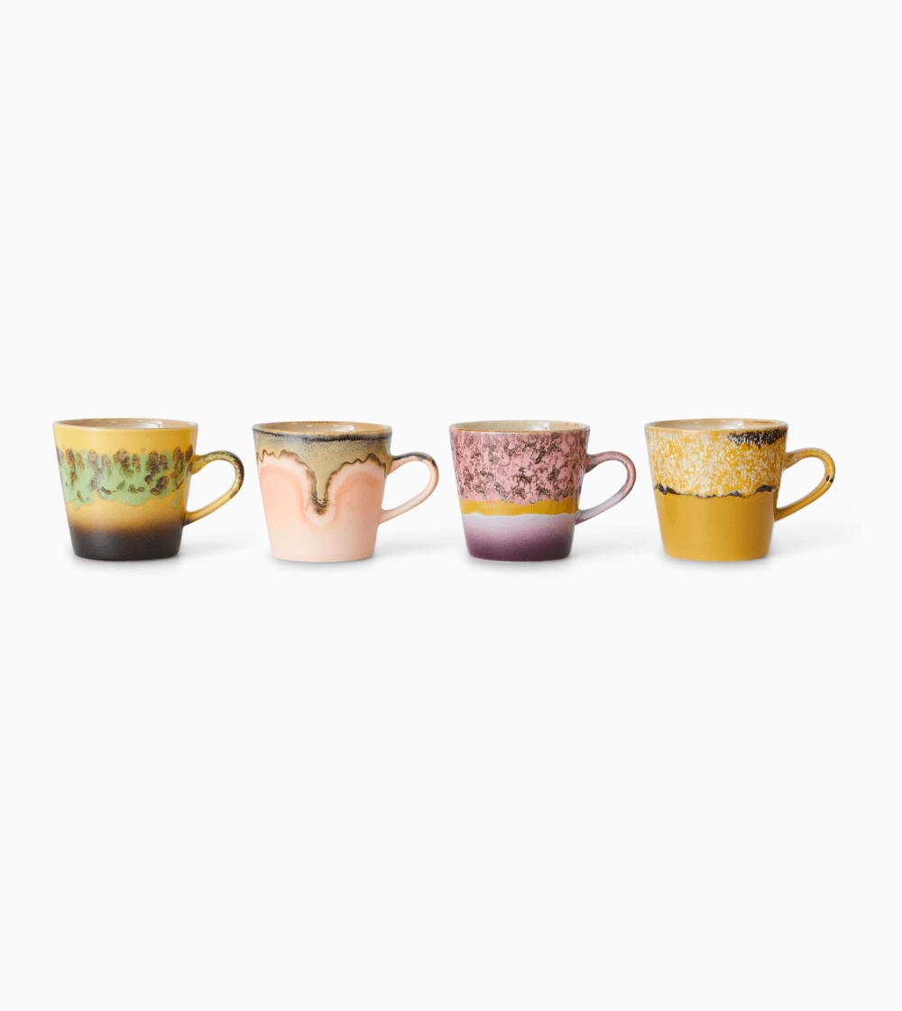 70s Ceramics: Tazas Americano Radiant Set/4 - Imagen 4
