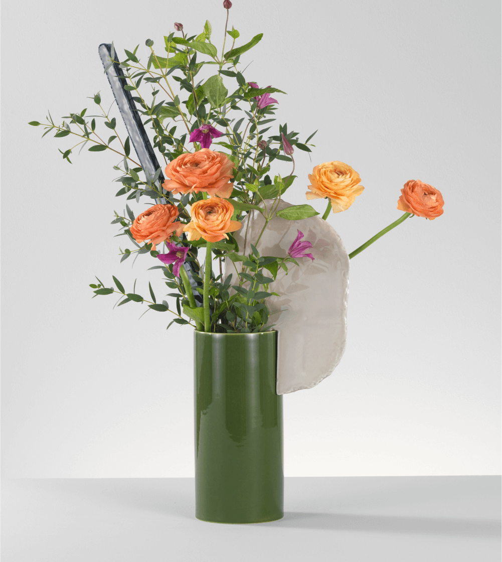 Jarrón Vase Découpage Barre - Imagen 2