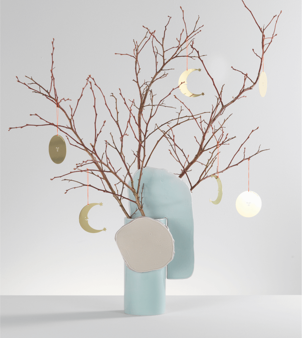 Jarrón Vase Découpage Feuille - Imagen 3