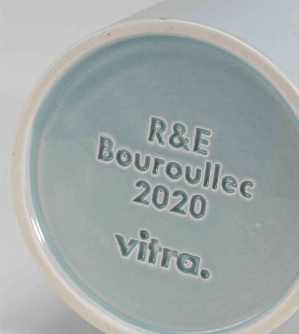 Jarrón Vase Découpage Feuille - Imagen 4