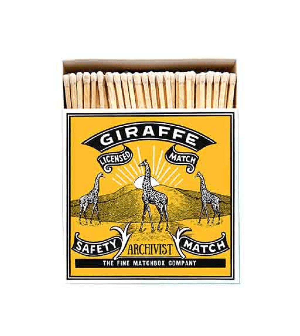 Cerillas Giraffe