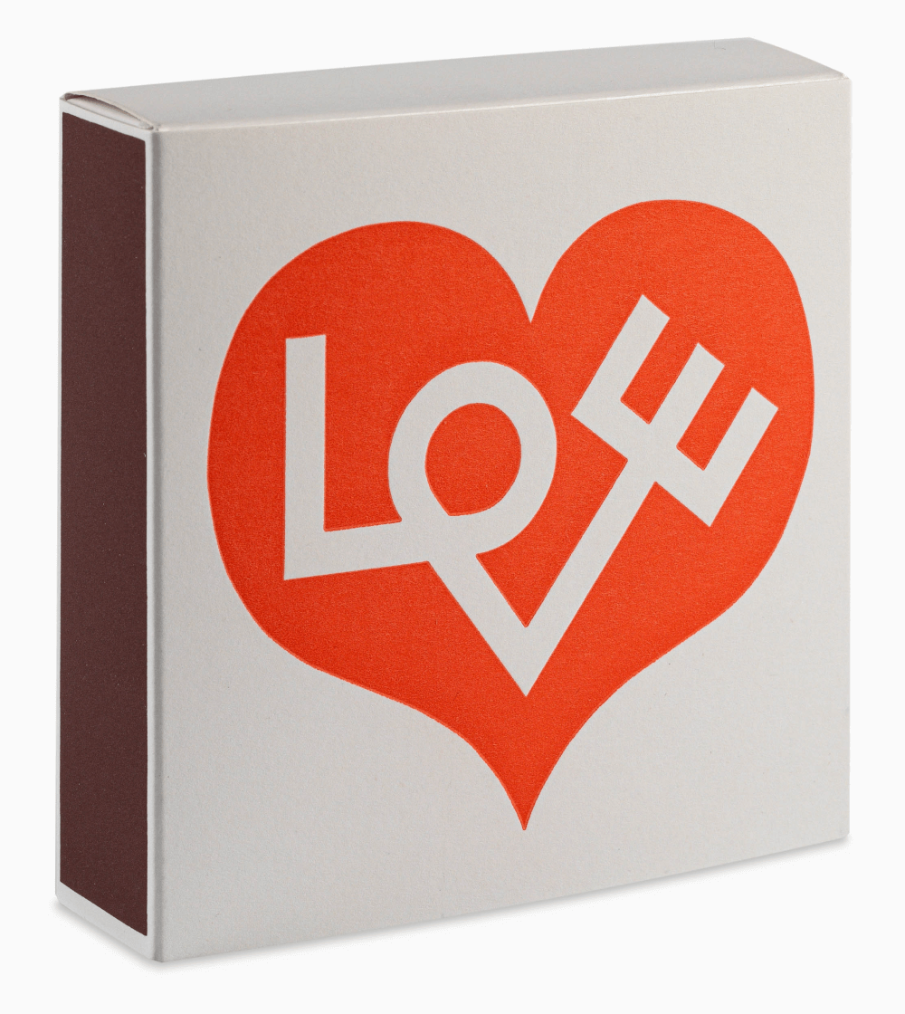 Cerillas Love by Alexander Girard - Imagen 2