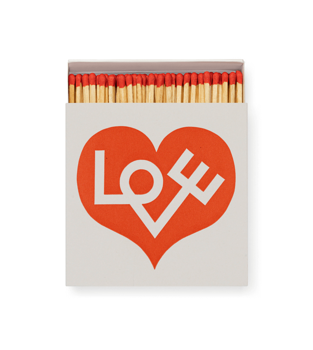 Cerillas Love by Alexander Girard