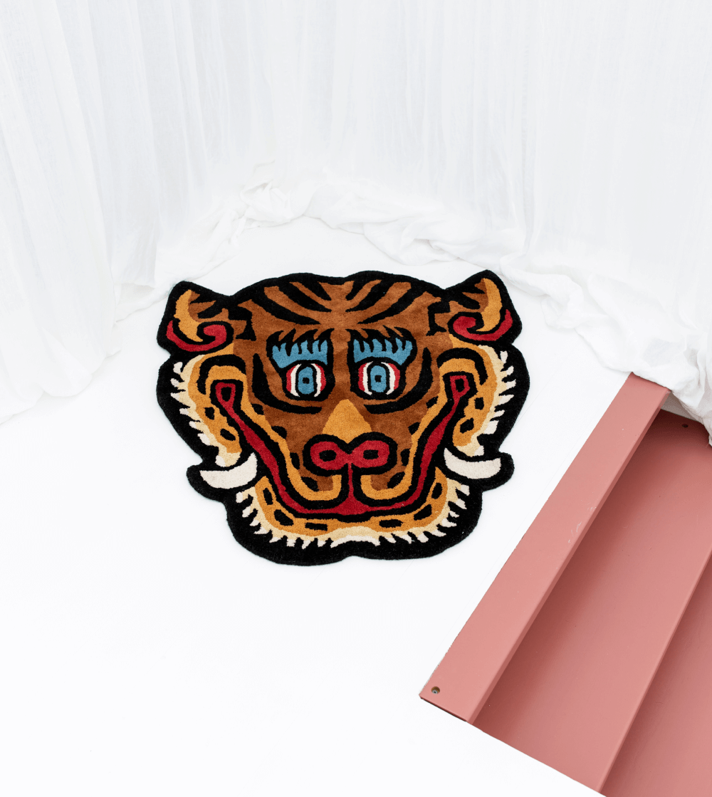Alfombra Face Tiger Small - Imagen 4