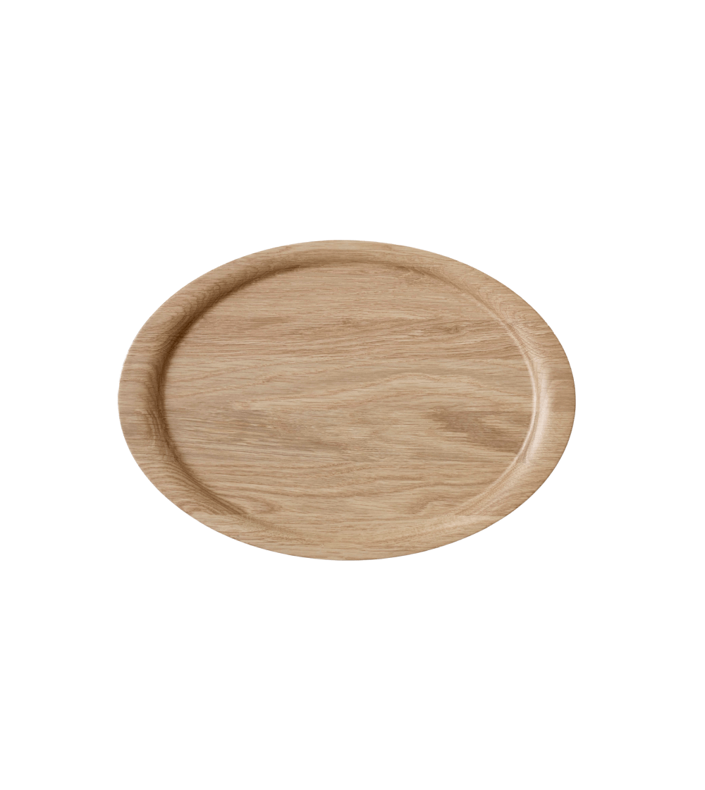 Collect: Bandeja Lacquered Oak Tray SC64