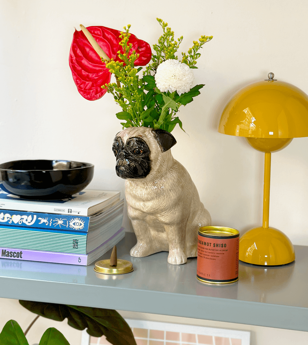 Pet Buddies: Carlo Carlino Flower Vase - Imagen 2