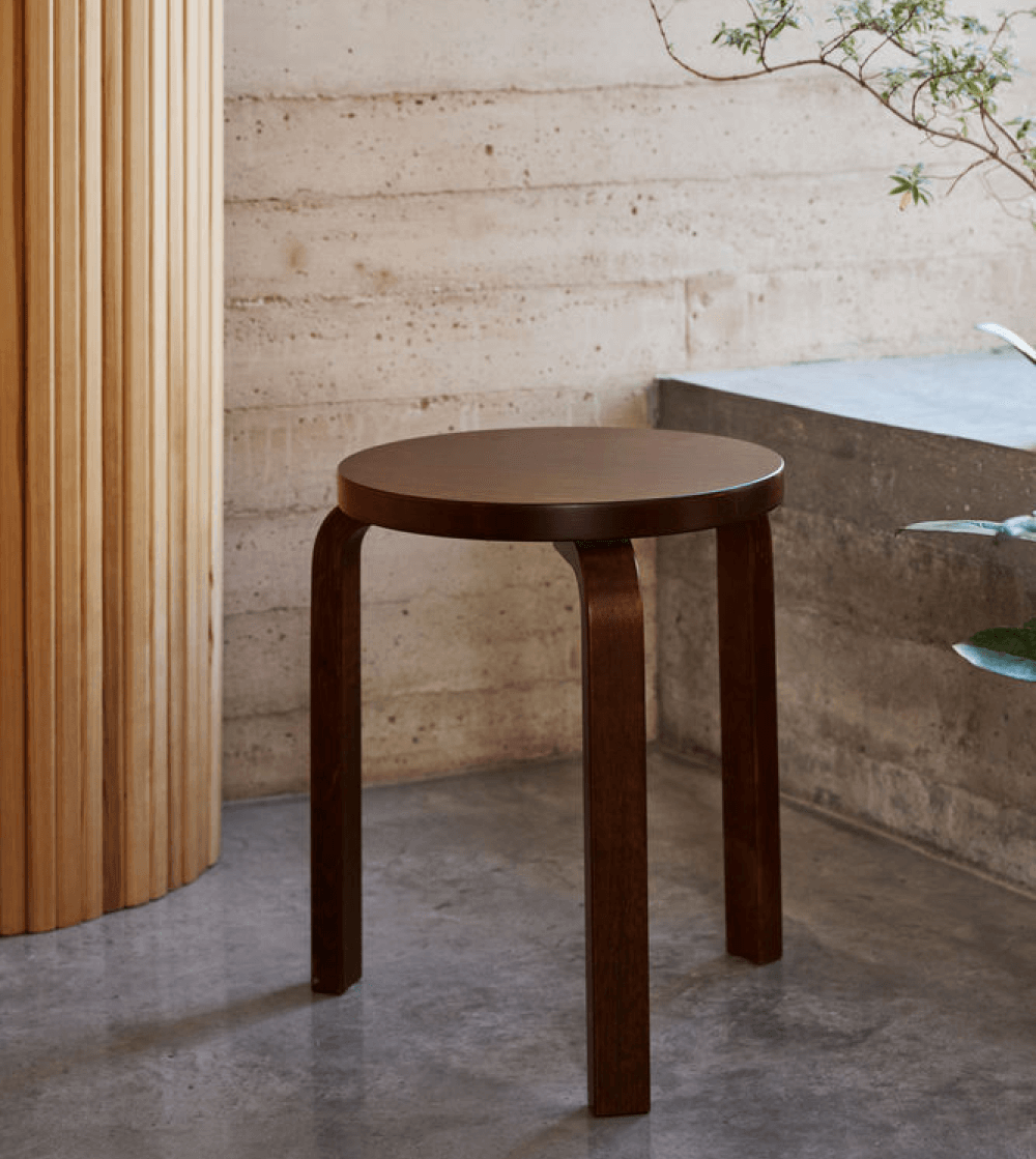 Stool 60 Nogal - Imagen 2