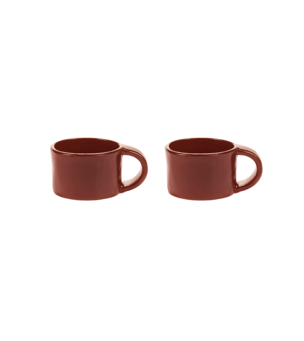 tazas para café rojas