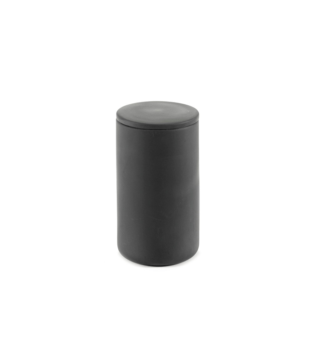 Cose by Bertrand Lejoly: Caja Cilíndrica Dark Grey