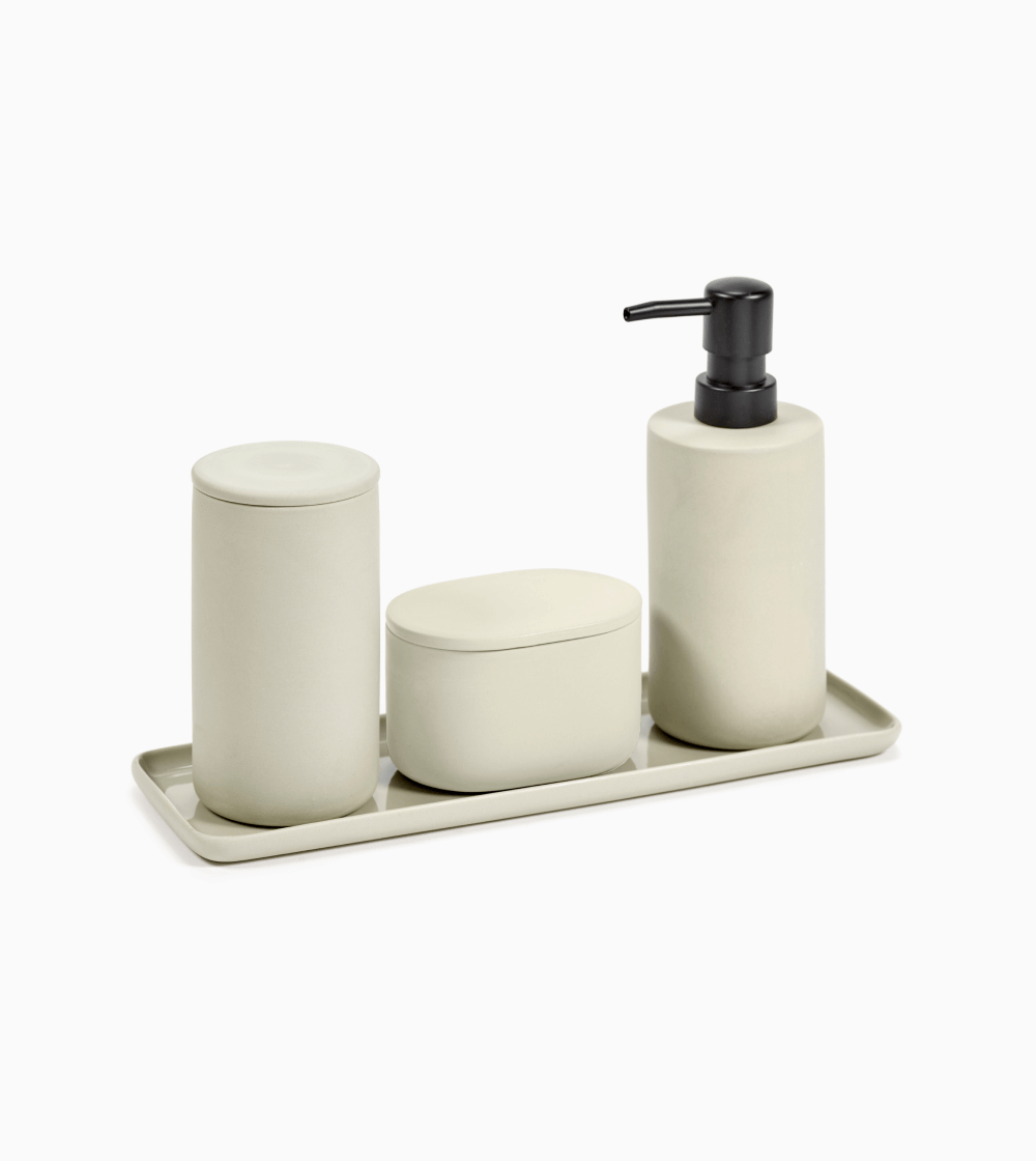 Cose by Bertrand Lejoly: Dispensador de Jabón Beige - Imagen 4