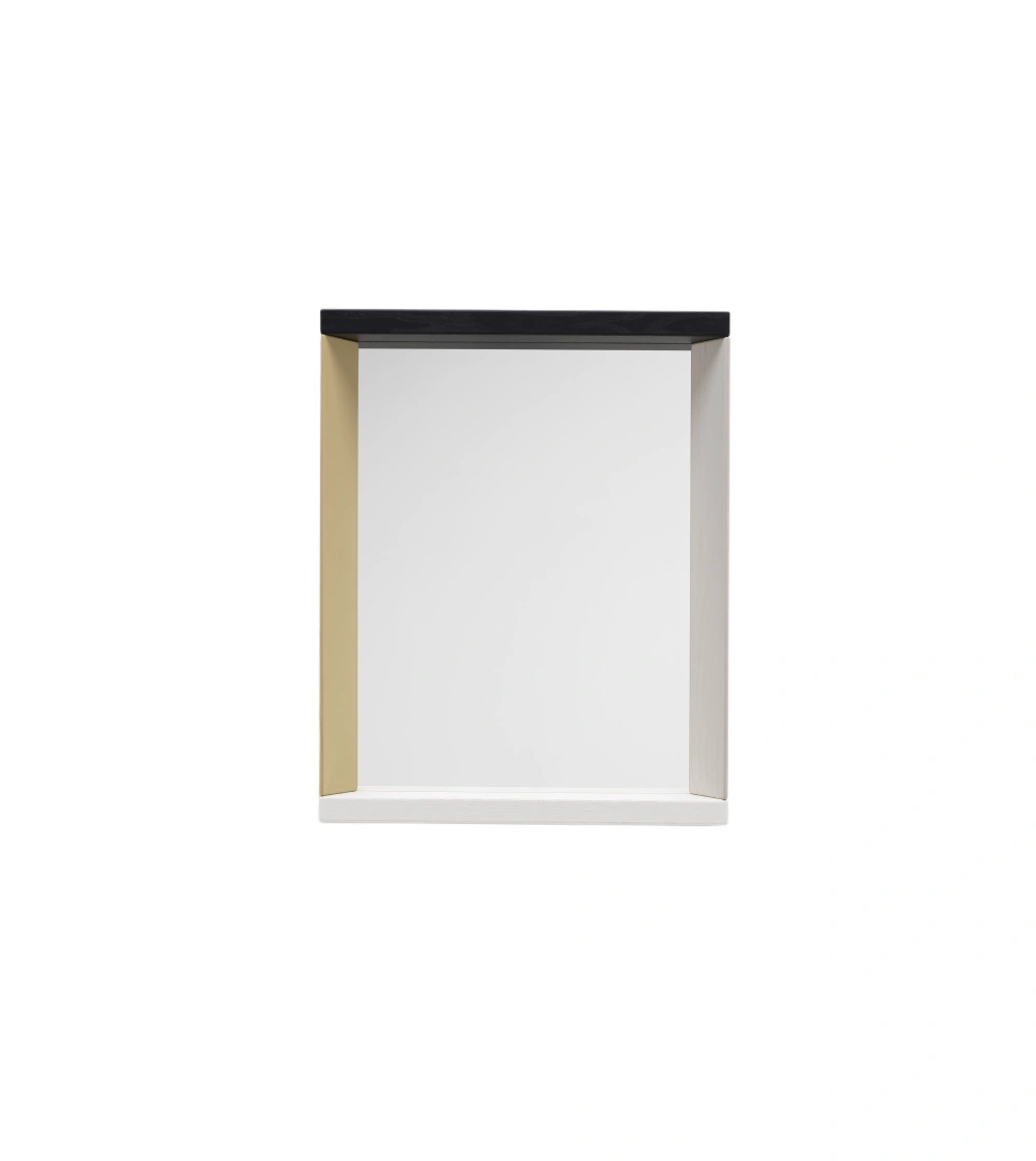 Colour Frame Mirror Small Neutro