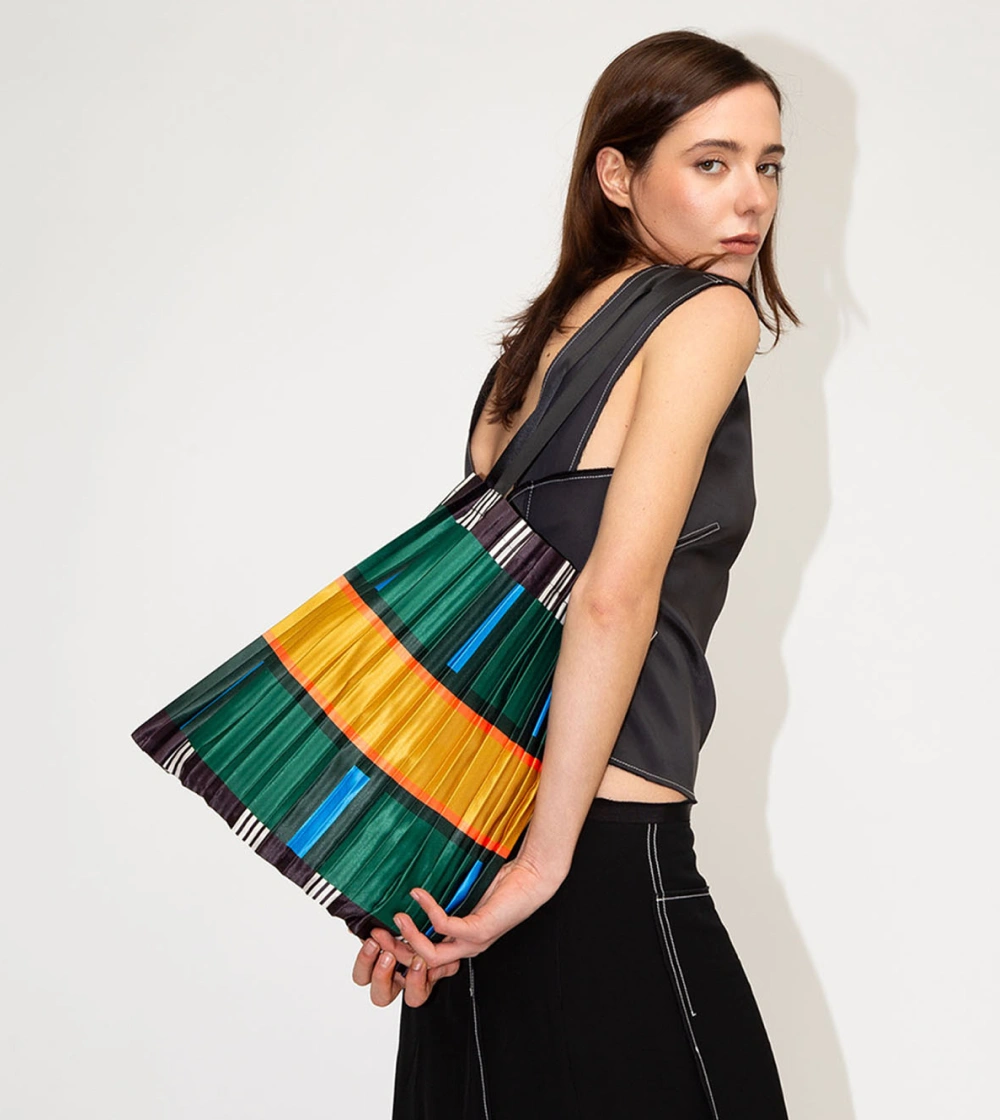 Orosei Plissè Tote Bag - Imagen 2