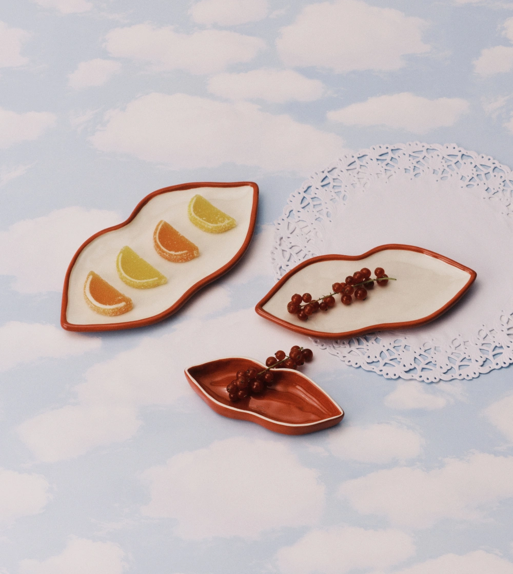 Les Objets Mouleversants by Wouters & Hendrix: Bandejas Labios Set/3 - Imagen 2