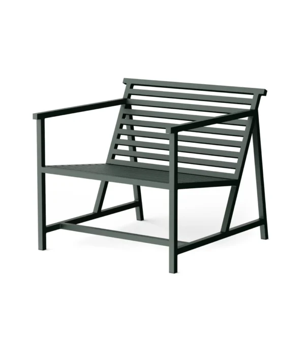 Sillón para exterior verde