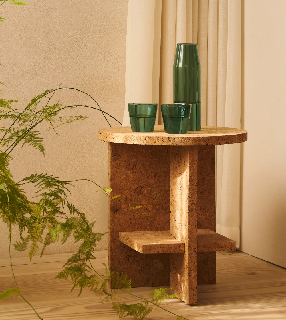 Jarra y Set/2 Vasos Milk Verde Agua - Imagen 2