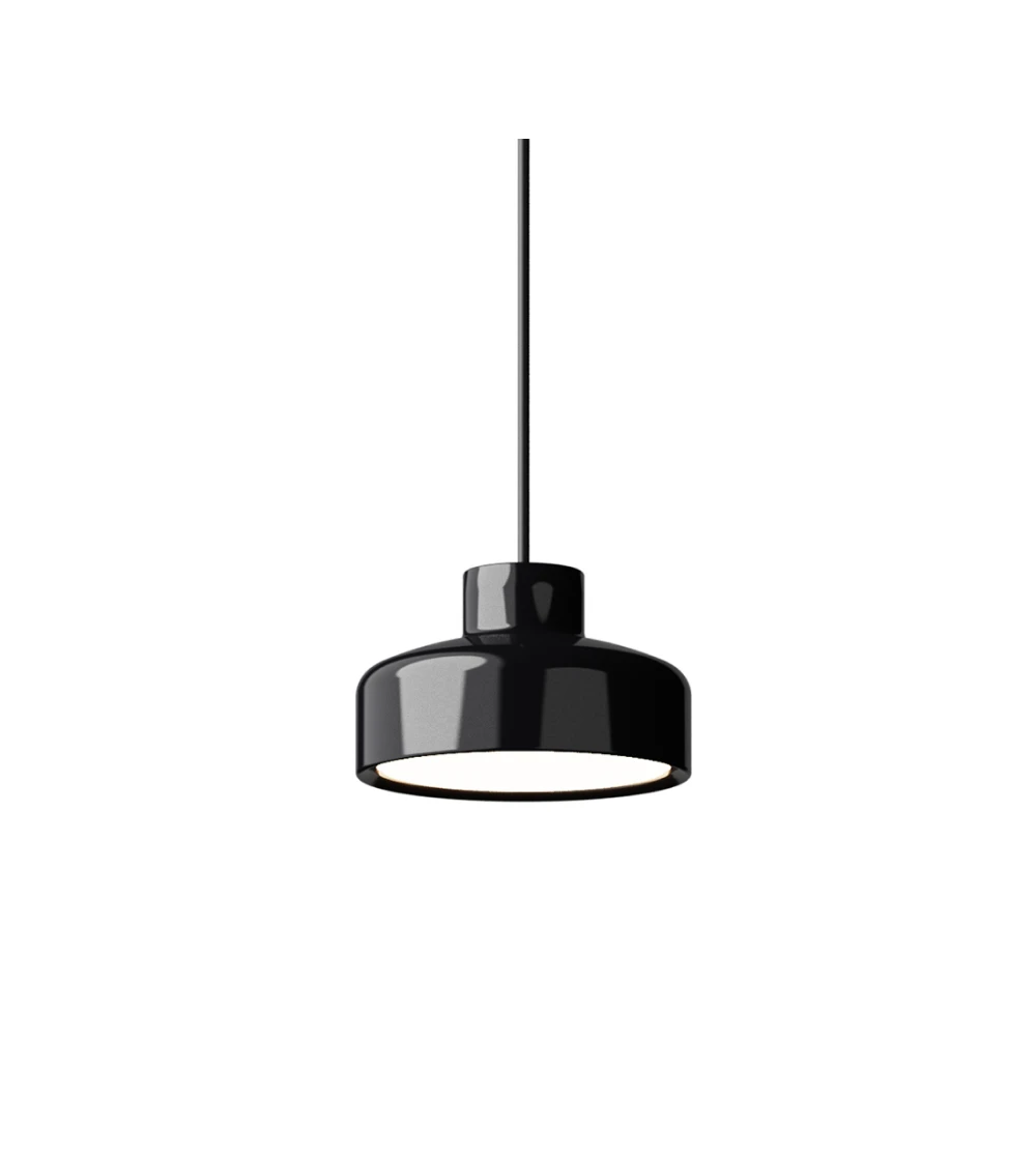 Lámpara de techo negro claro de estilo nórdico.