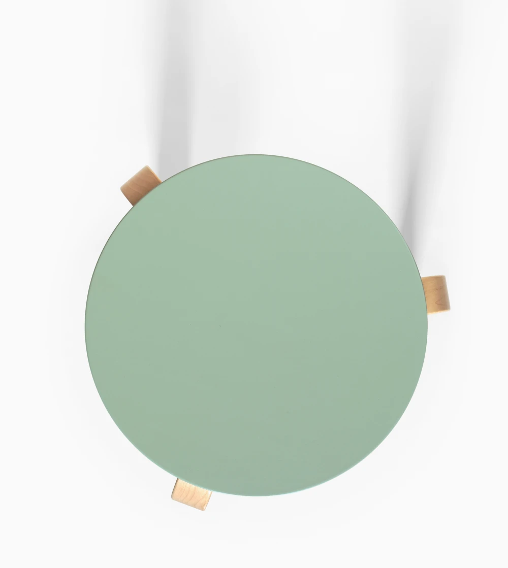 Stool 60 Abedul Verde Claro - Imagen 4