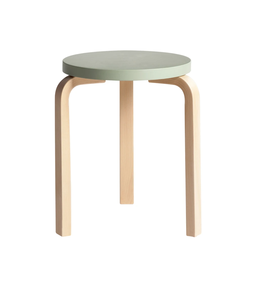 Stool 60 Abedul Verde Claro